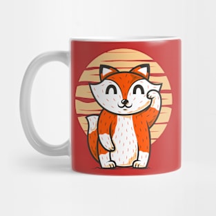 Maneki Fox Mug